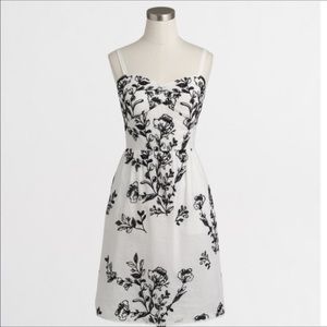 J Crew Embroidered Floral Dress (Size 4)
